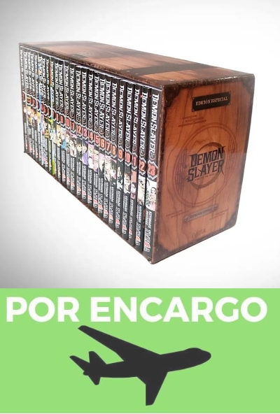 POR ENCARGO  Demon Slayer Manga Colecci�n completa + Caja+ obs